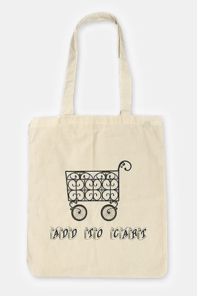 Totebag: ADD TO CART BAG | Artist: Derring Do - Accessories - Ingmar Studio