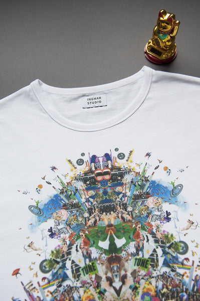 T-Shirt: MUSIC IS MY LIFE RP | Artist: Asae Tanaka - Streetwear - Ingmar Studio