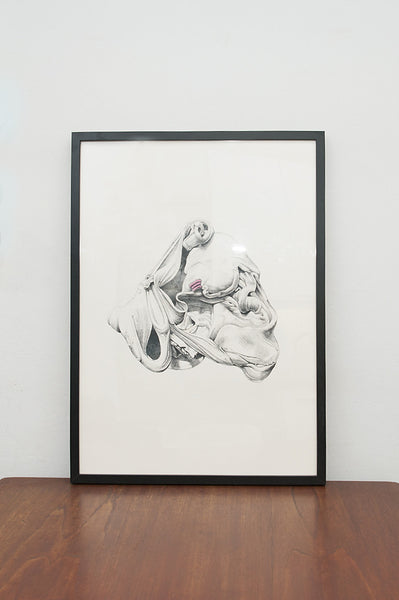 Art Print: AS THE CASE MAY BE | Artist: Oriana Fenwick - Artwork - Ingmar Studio