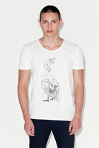 T-Shirt: GOOSE RIDER | Artist: Morta Griskeviciute - Streetwear