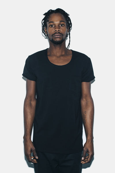 T-Shirt: BLACK POCKET | Artist: Ingmar Studio - Streetwear - Ingmar Studio