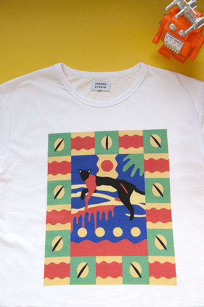 T-Shirt: HEMATIC UNIVERSE | Artist: Janne Kokkonen - Streetwear - Ingmar Studio