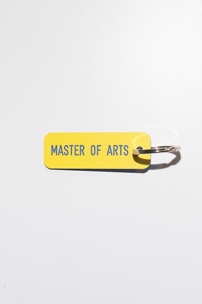 Keytag // MASTER OF ARTS - Ingmar Studio